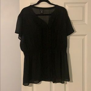 Torrid back blouse